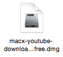 MacX YouTube Downloader公式DMGのダウンロードファイル