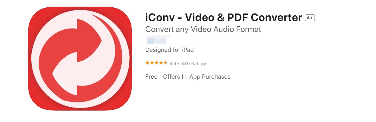 iphoneのアプリ：iConv
