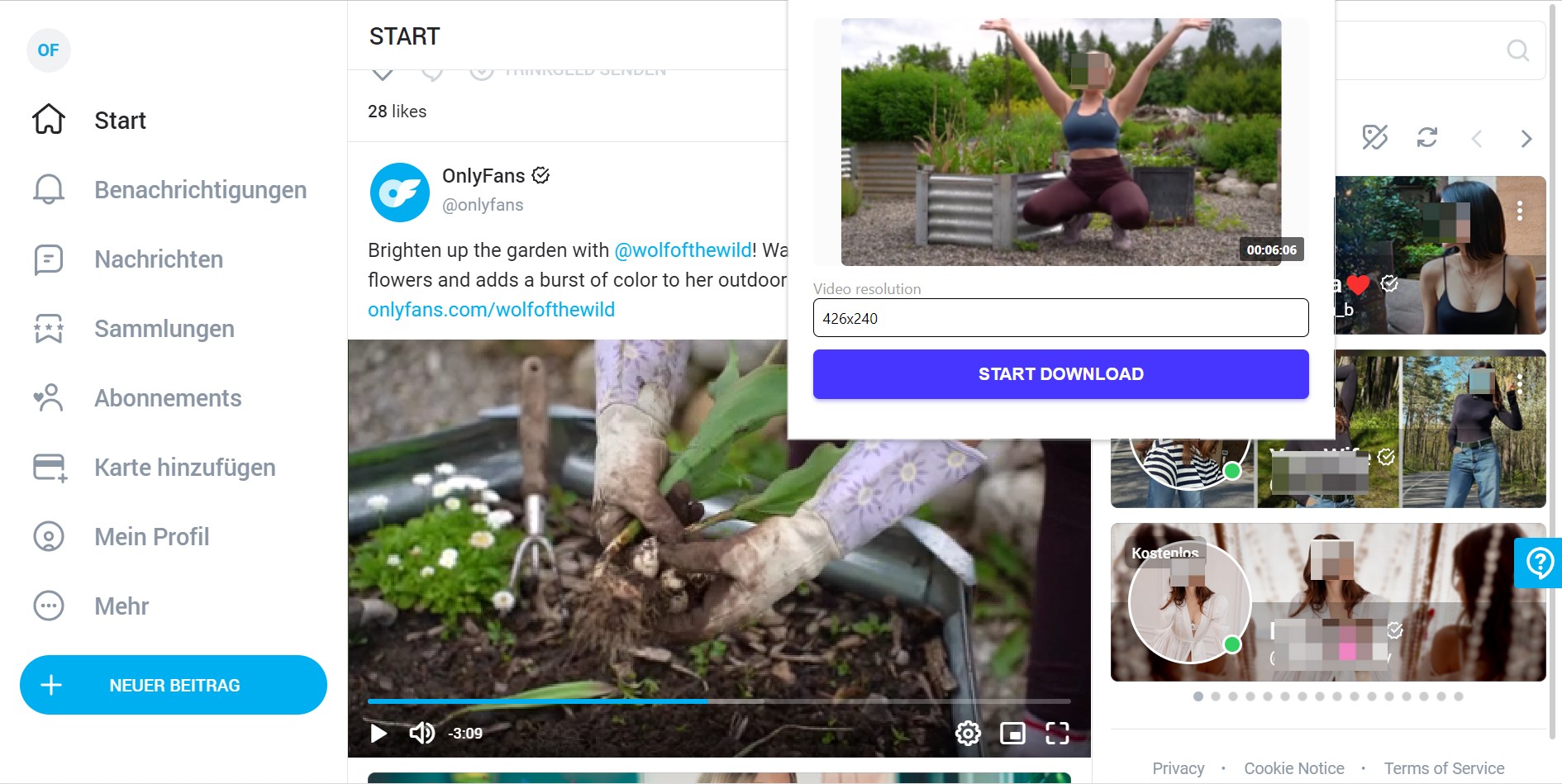 4 BESTE BESTESHOLLFANS VIDEO DOWNSEACTER-CHROME-ERWEITERUNGEN：Onlyfans Video Downloader