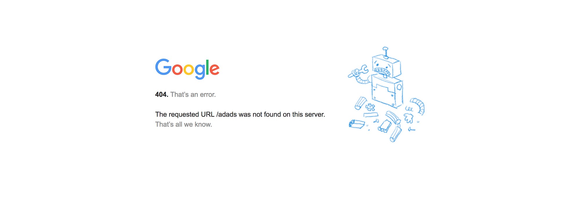 Google 404頁