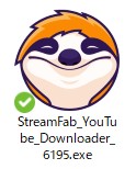 StreamFabのインストーラー起動画面