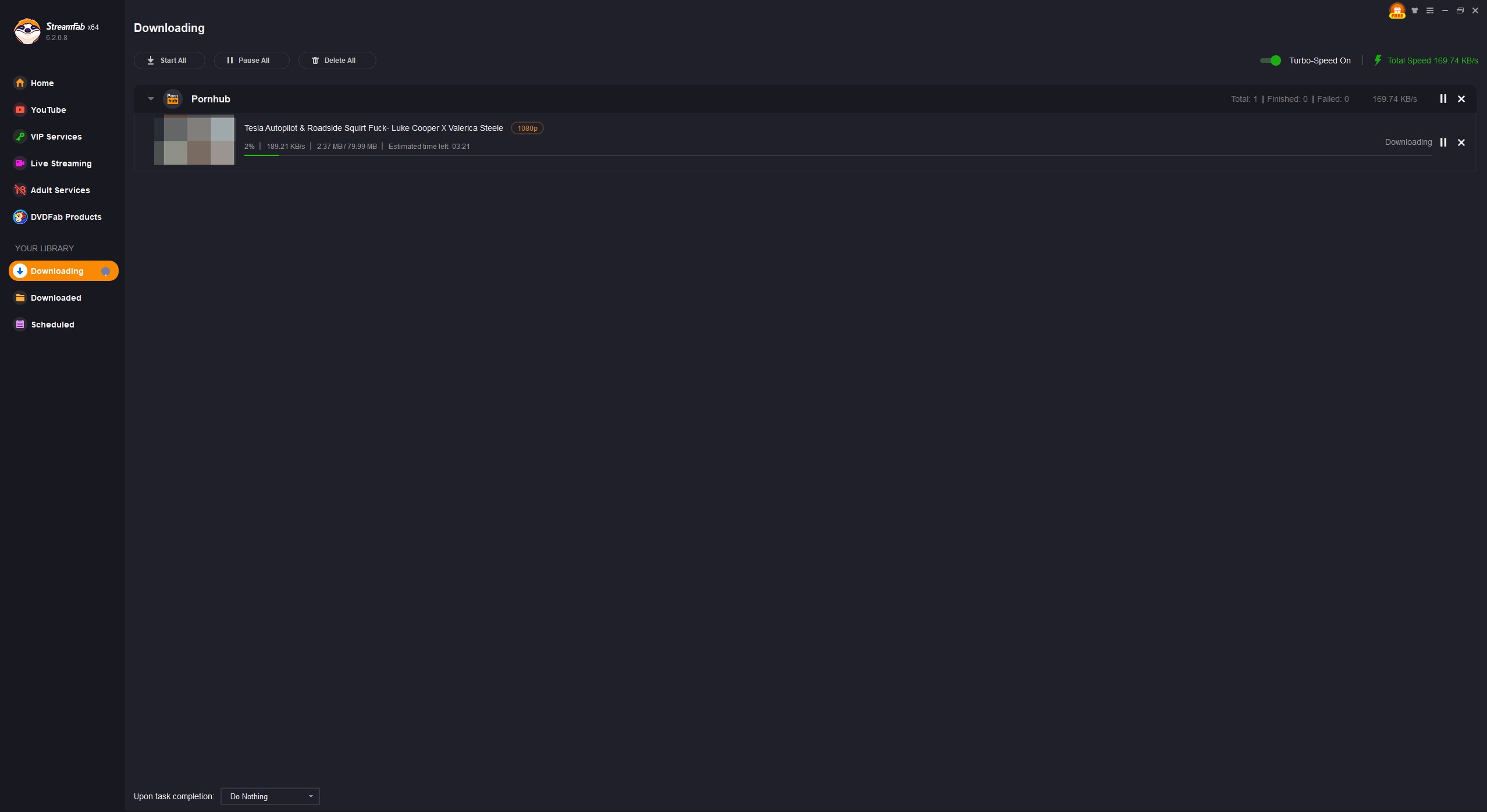 如何使用StreamFab Pornhub Downloader下載Pornhub視頻