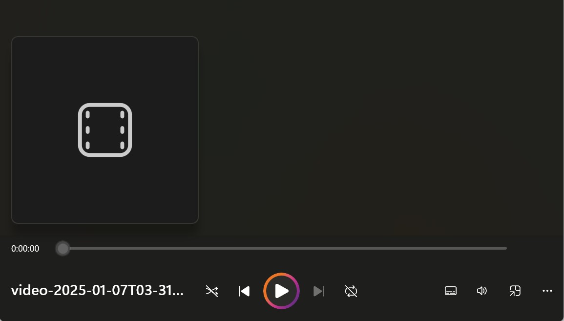 HLS Downloaderで保存形式を選びダウンロードする画面