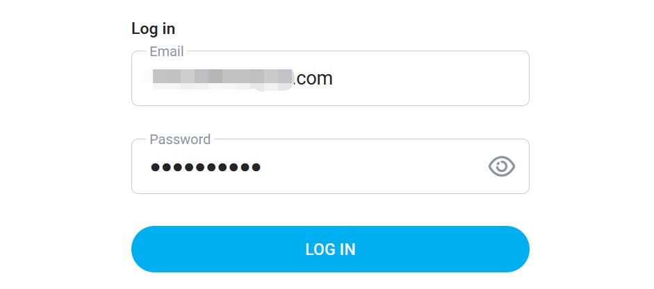 enter email and password to login onlyfans