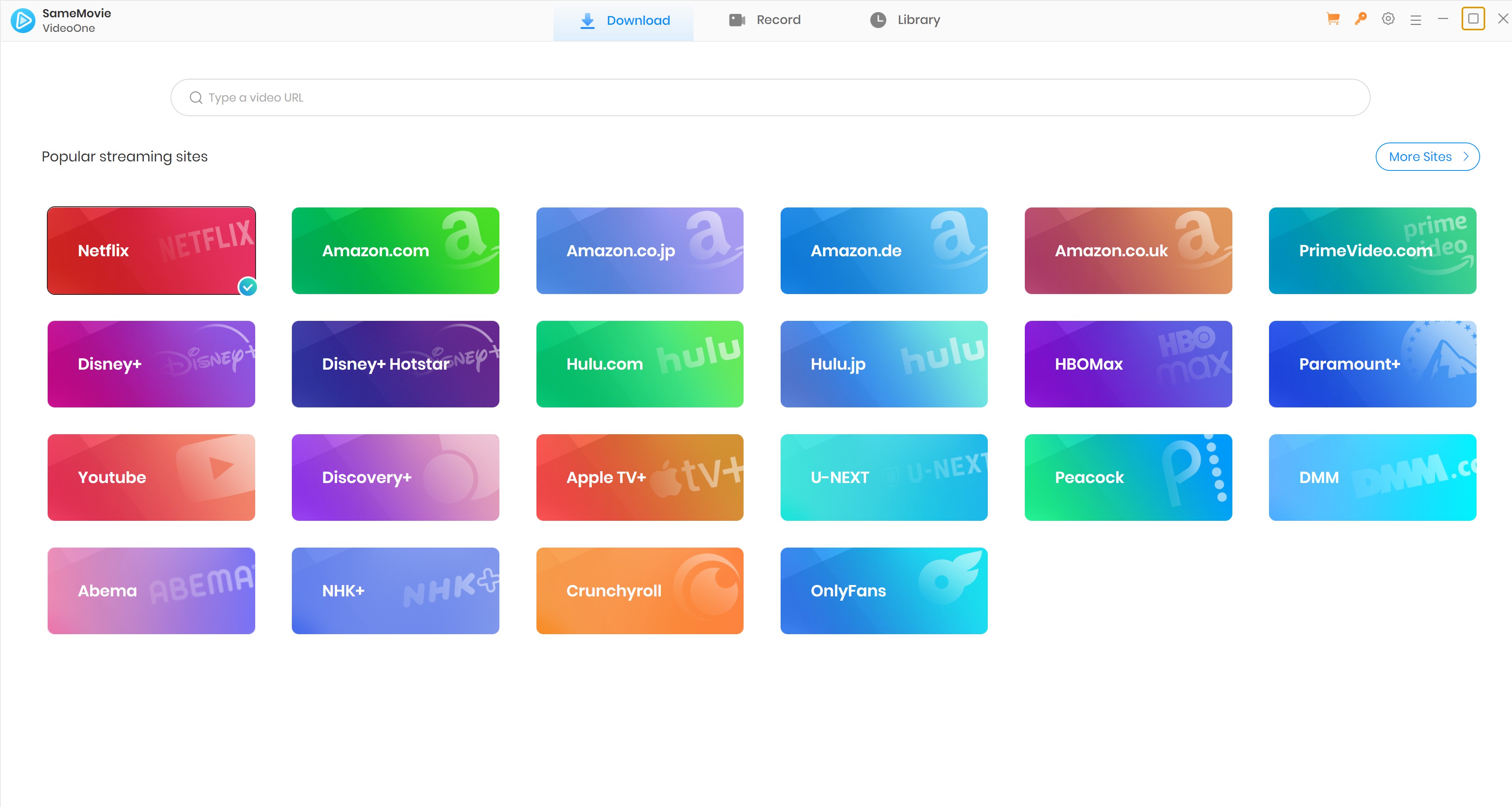 alternativas a streamfab: samemovie