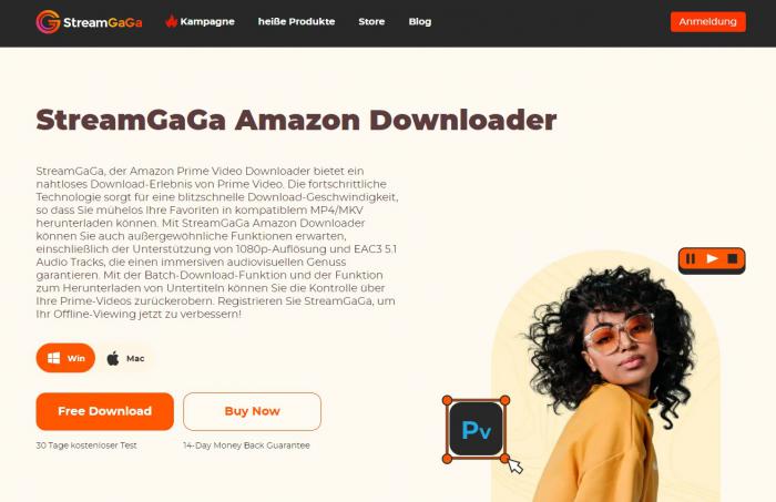 StreamGaGa Amazon Downloader