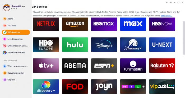 Anleitung zur Verwendung von StreamFab Paramount Plus Downloader