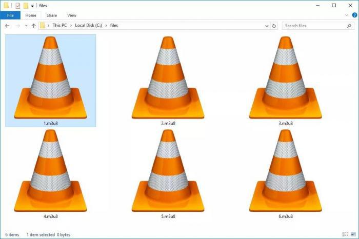 用 VLC 製作 M3U8 播放清單
