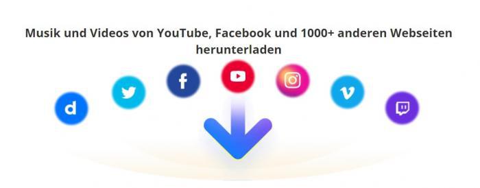 Online-Videos von über 1000 Websites auf Knopfdruck