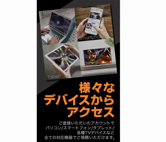 バンダイチャンネル公式アプリを起動してホーム画面を開く手順