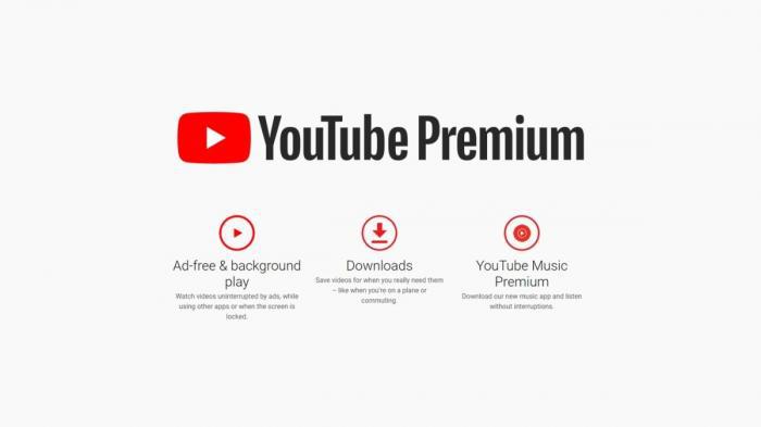 YouTube 免費片源與 App 離線功能介面