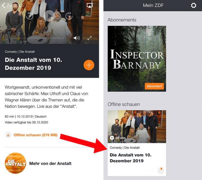 Mit der App die ZDF Mediathek Filme herunterladen