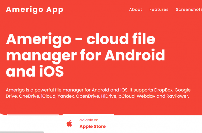 AmeriGo File Manager