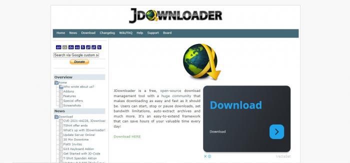 JDownloader