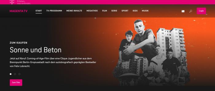 MagentaTV-App im Browser nutzen