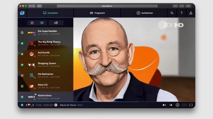 Waipu TV App für Windows
