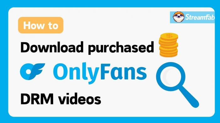 OnlyFans 已購影片頁面與無法直接下載的情境