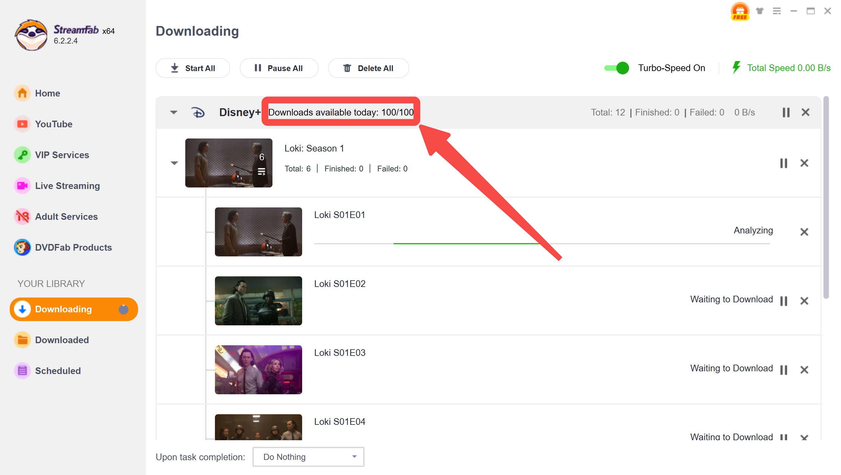 límite de descarga de streamfab: cómo aprovecharlo al máximo bajo el límite