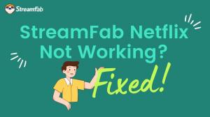 [2025 UPDATE] StreamFab Netflix不起作用？固定的！