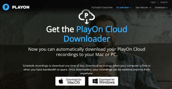 PlayOn 程式截圖示意