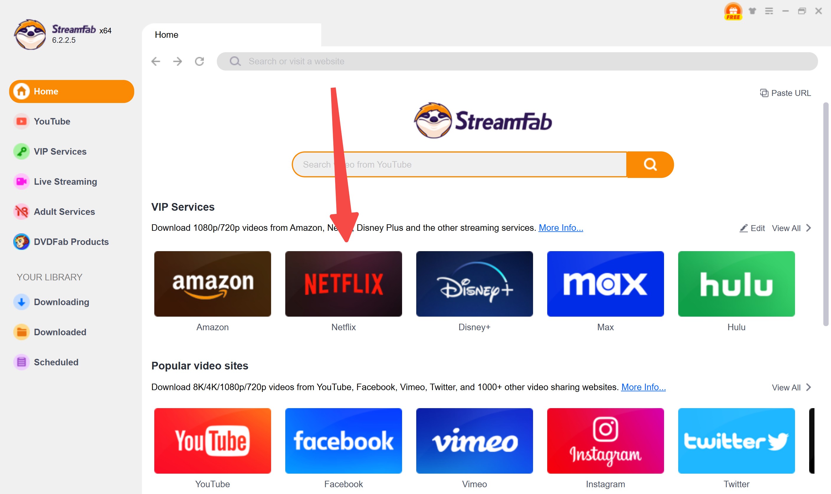 如何使用StreamFab下載Netflix電影