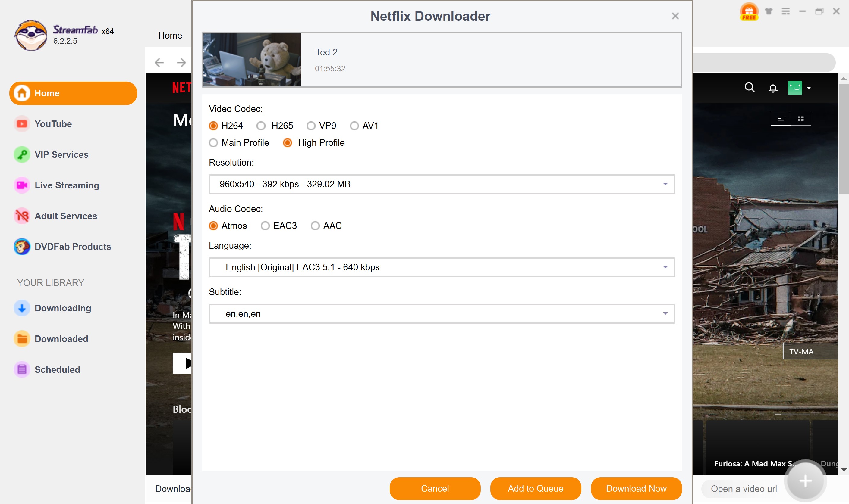 如何使用StreamFab下載Netflix電影