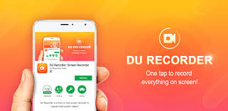 DU RecorderのiPhone向け画面録画機能画面