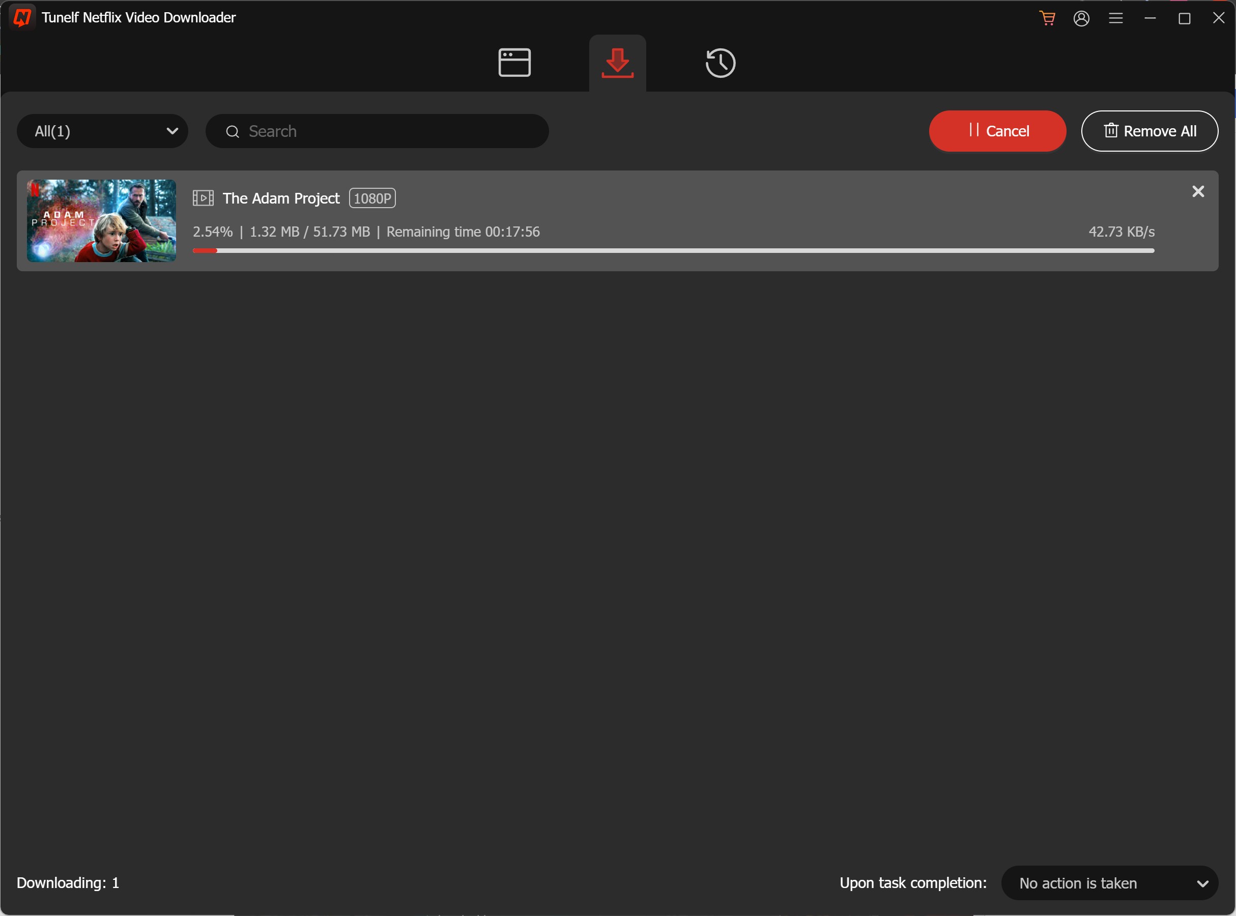 How to download Netflix to MP4 with Tunelf: Step 4