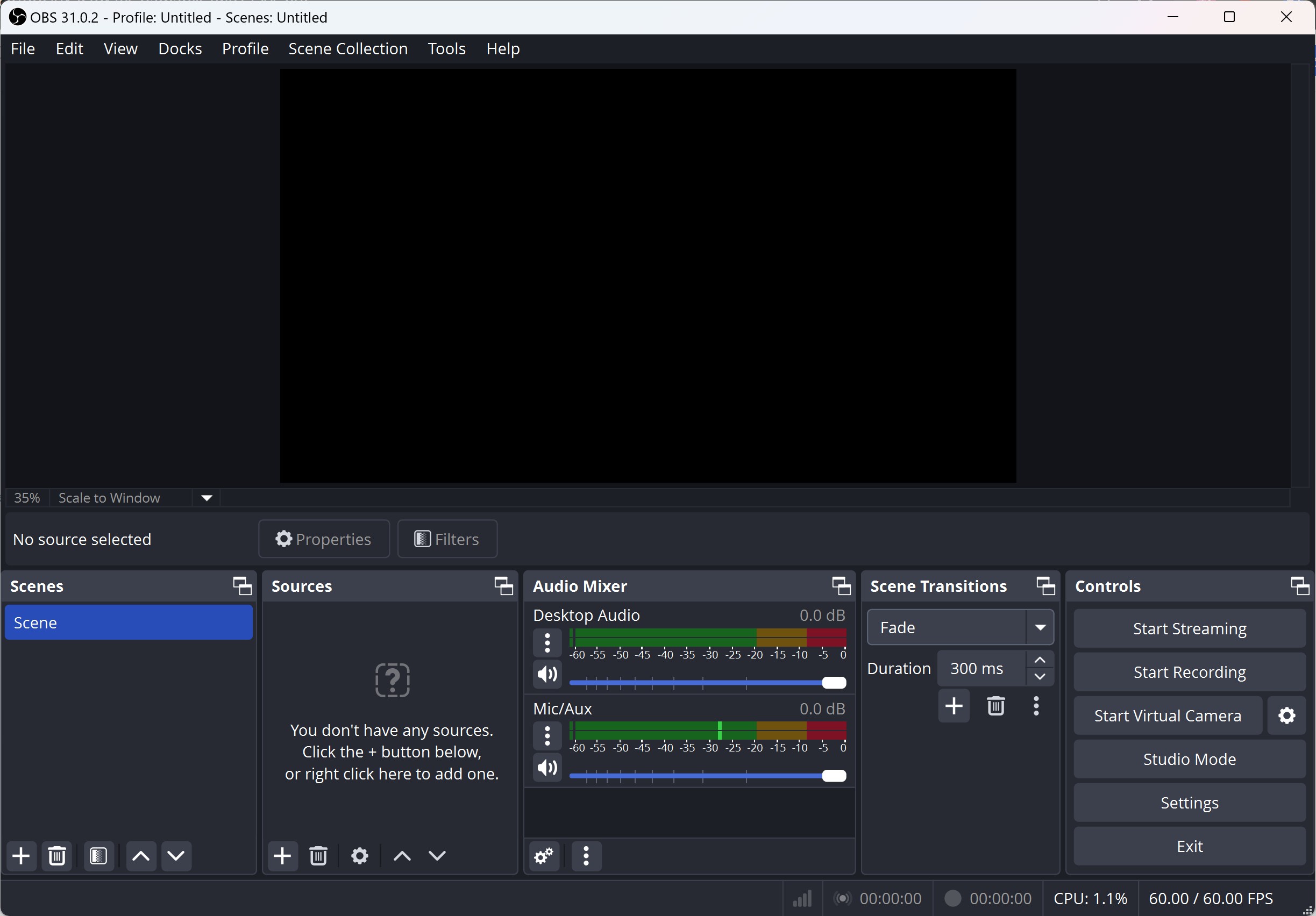 How to record Netflix to MP4 with OBS: Step 1