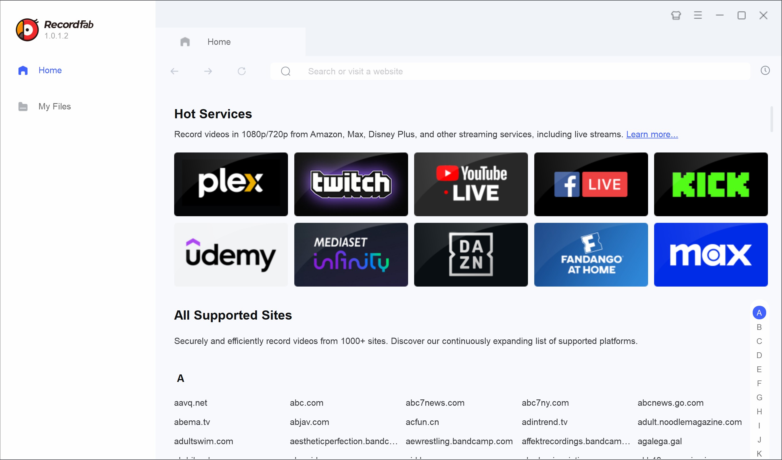 RecordFab pendant une capture accélérée d’un contenu Netflix autorisé