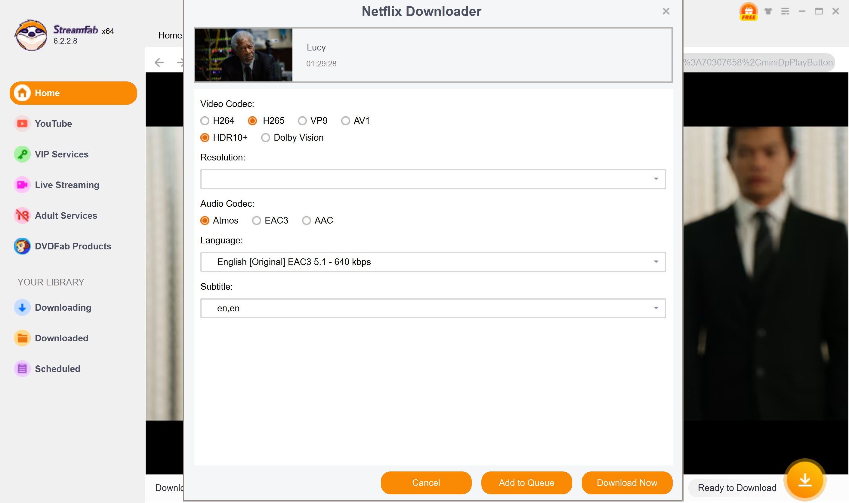 Comment télécharger sur Netflix avec StreamFab Netflix Downloader : Étape 3