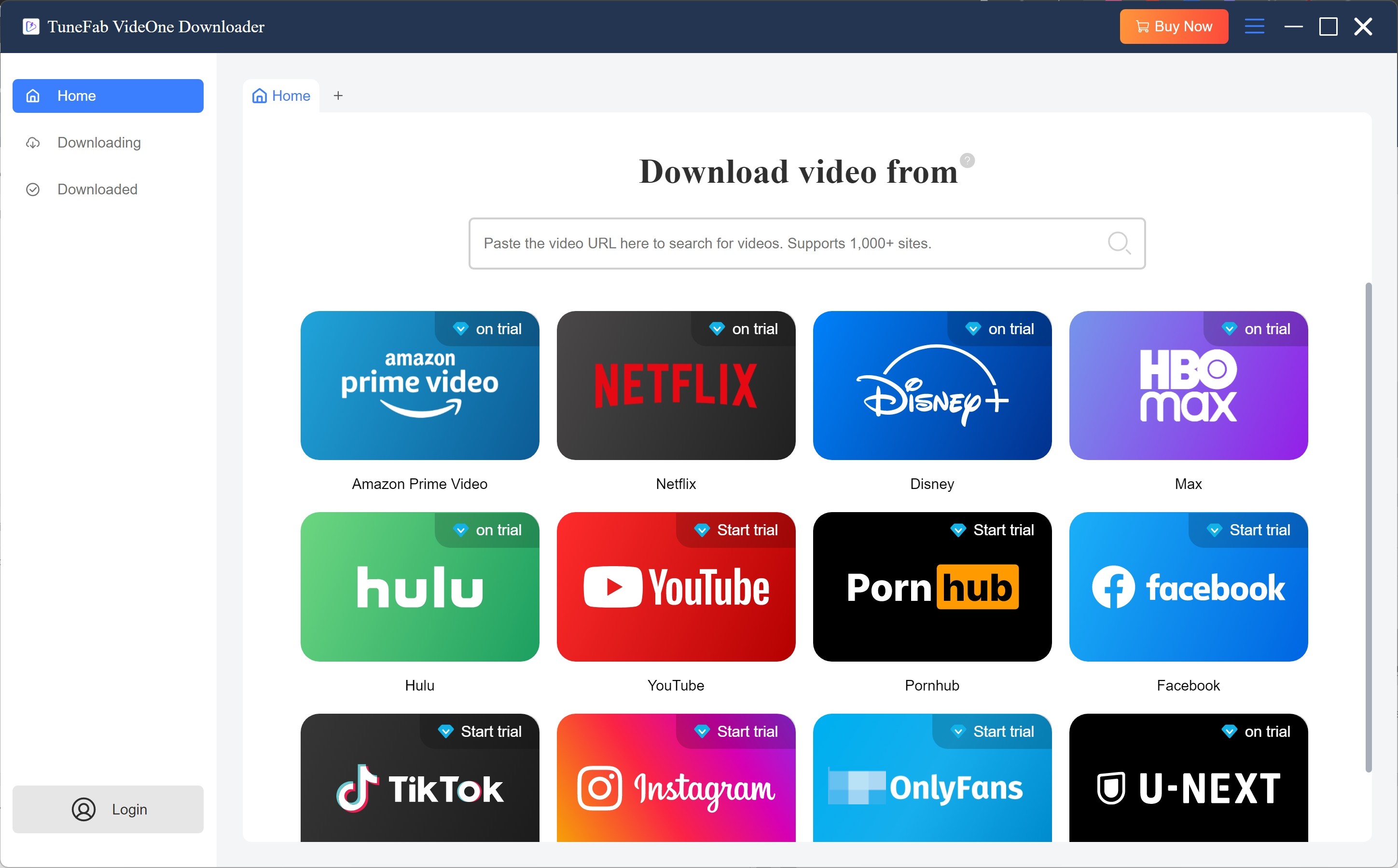 TuneFab OnlyFans Downloader review: How-to-use Step 1