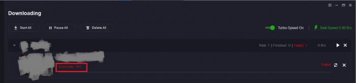 Warum sehen Sie StreamFab Fehlercode 314?