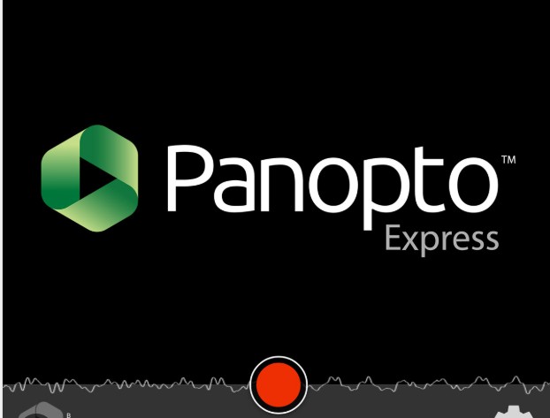Panopto Expressのオンライン録画画面