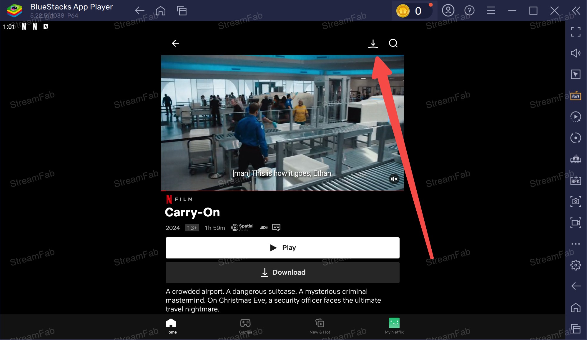 How to download movies from Netflix on Mac with Android Simulator