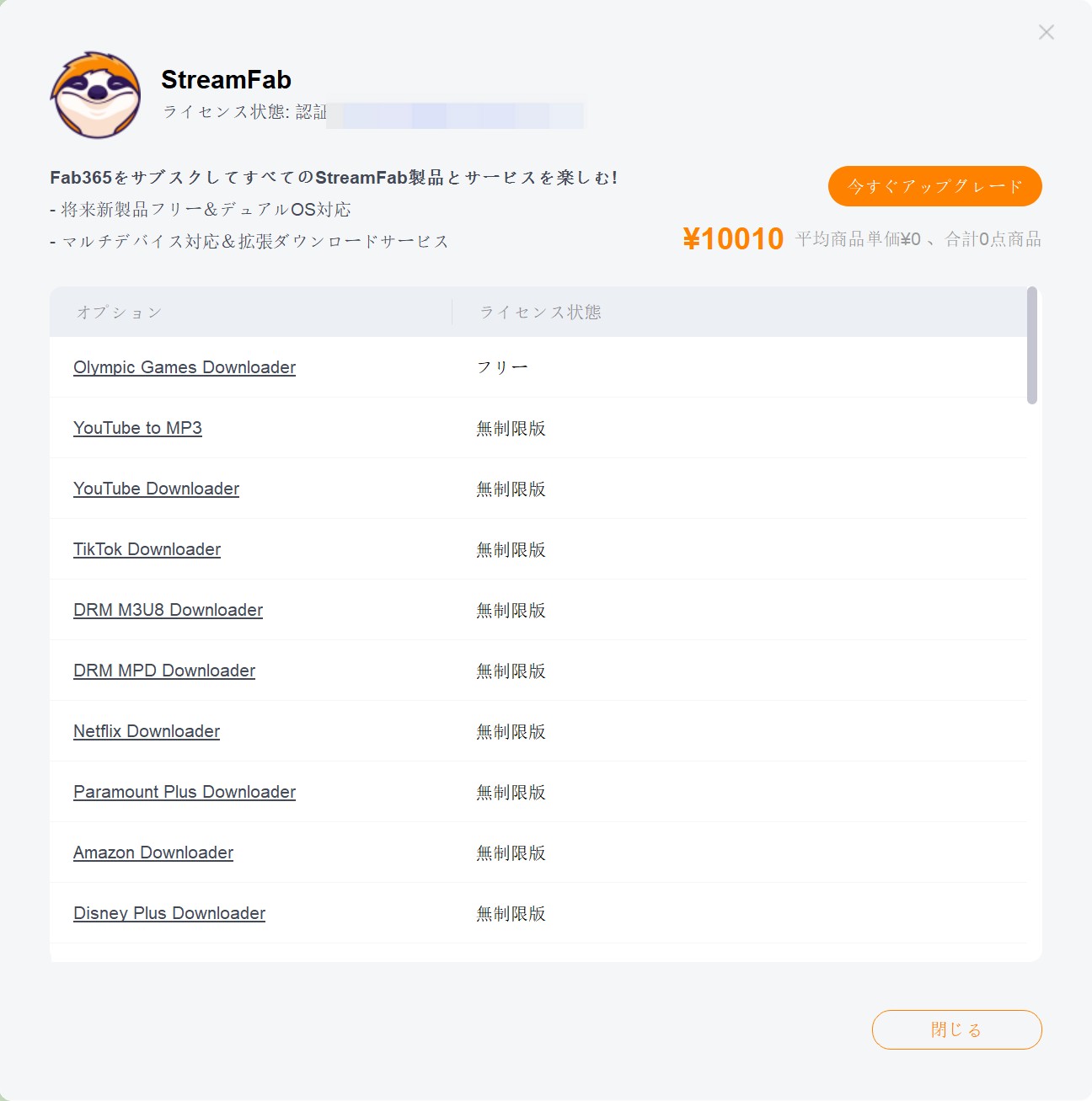購入製品