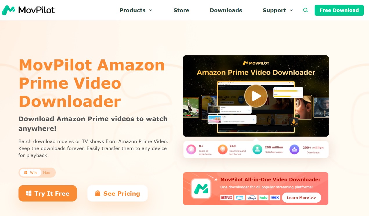 MovPilot Amazon Prime Downloader review: what is it?