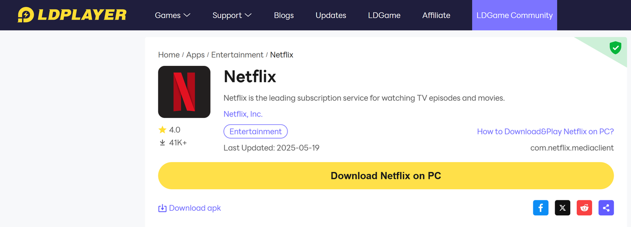 You can download Netflix movies on Mac with Android simulator