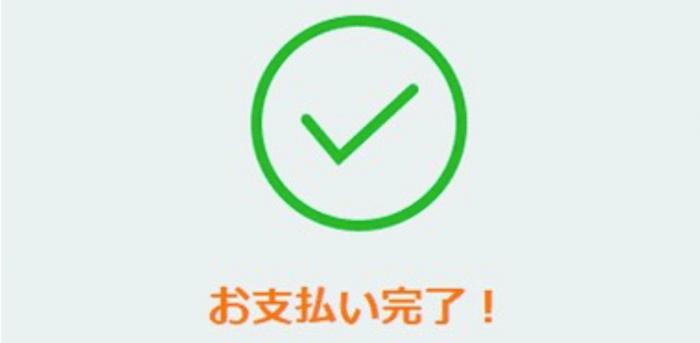輸入卡片資訊並結帳