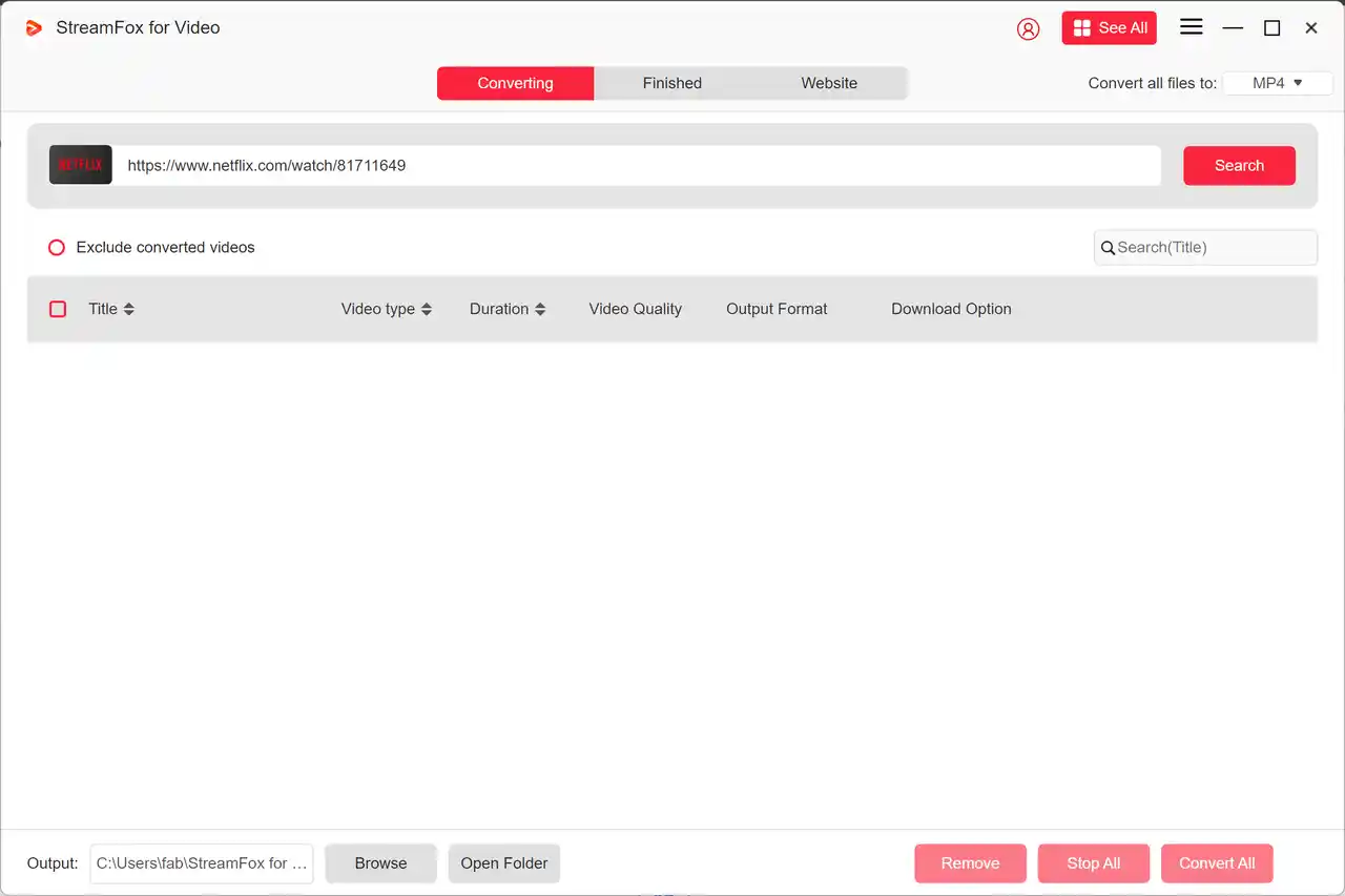 How to watch Netflix offline on Mac with StreamFox