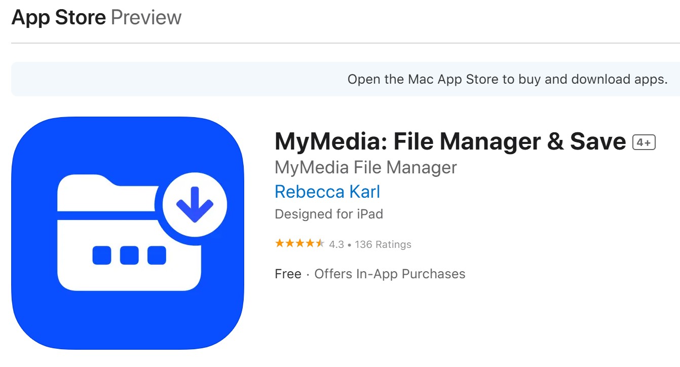 MyMedia file manager and passcode-protected iPhone storage