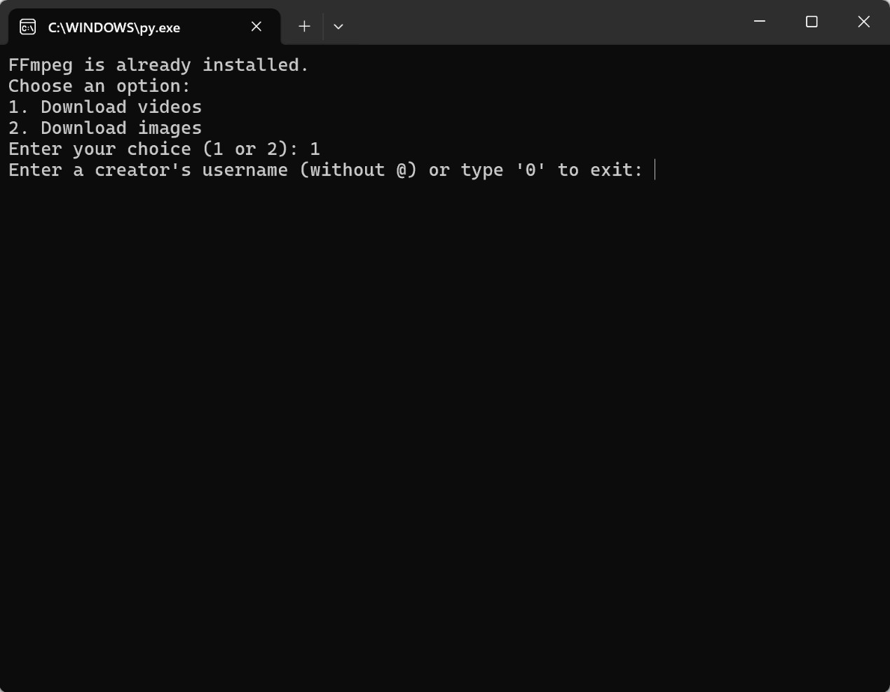 Open-source MyFans downloader installation and configuration walkthrough on a code-hosting platform