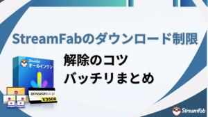 StreamFabのダウンロード制限は？解除のコツをバッチリまとめ