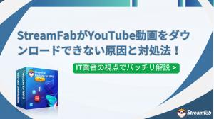 【2026年最新】StreamFabがYouTube動画をダウンロードできない原因と対処法｜IT業者目線で徹底解説