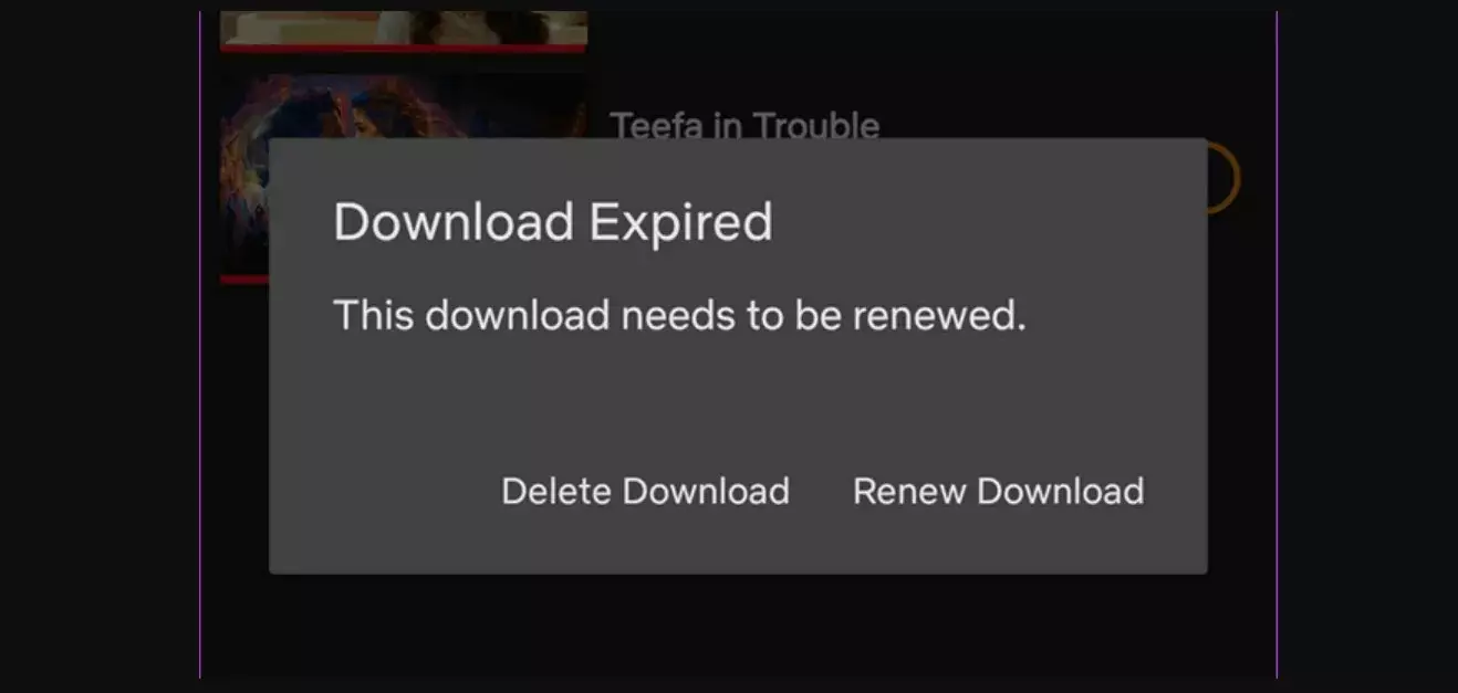 Expired HBO Max downloads can be manually renewed