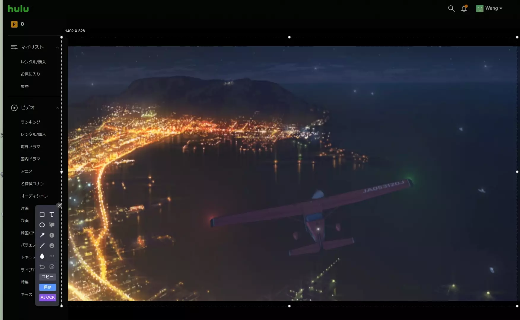 Chromeキャプチャ画像を保存する前の確認画面