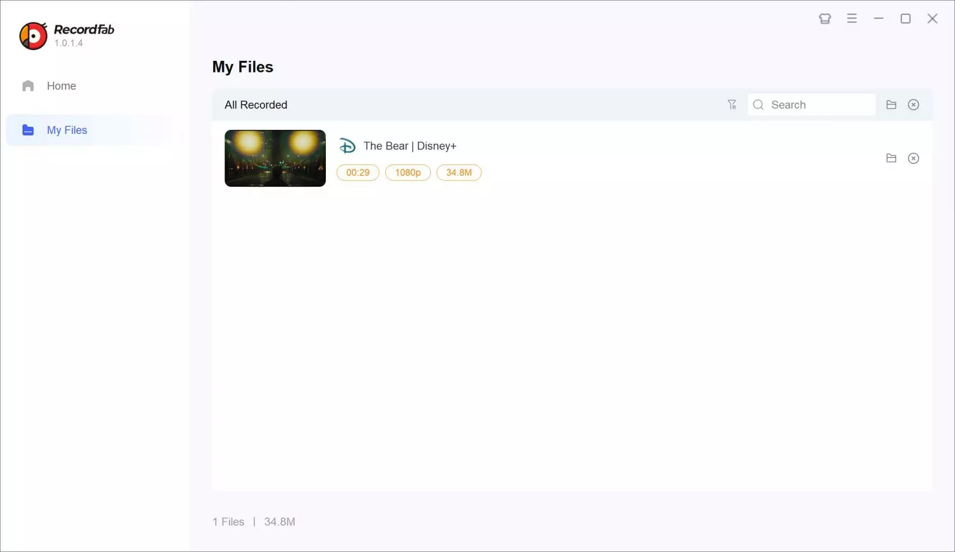 a guide to rip from disney plus with recordfab: step 4