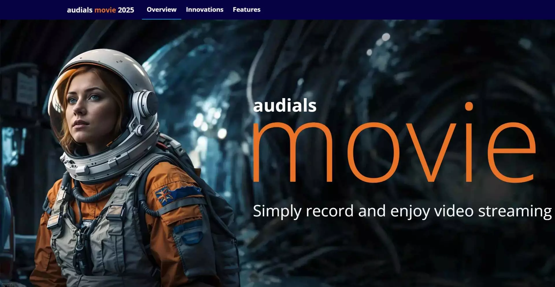 Audials Movie product screenshot: AI-assisted recording of streaming playback on Windows