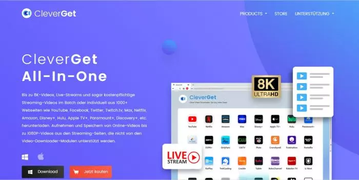CleverGet Video-Downloader im Test