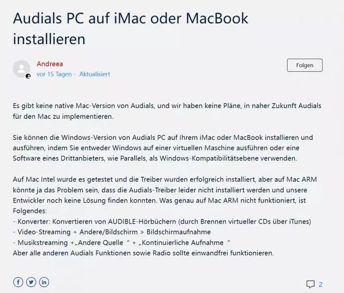 Gründe für den Wechsel zu einer Audials-Alternative